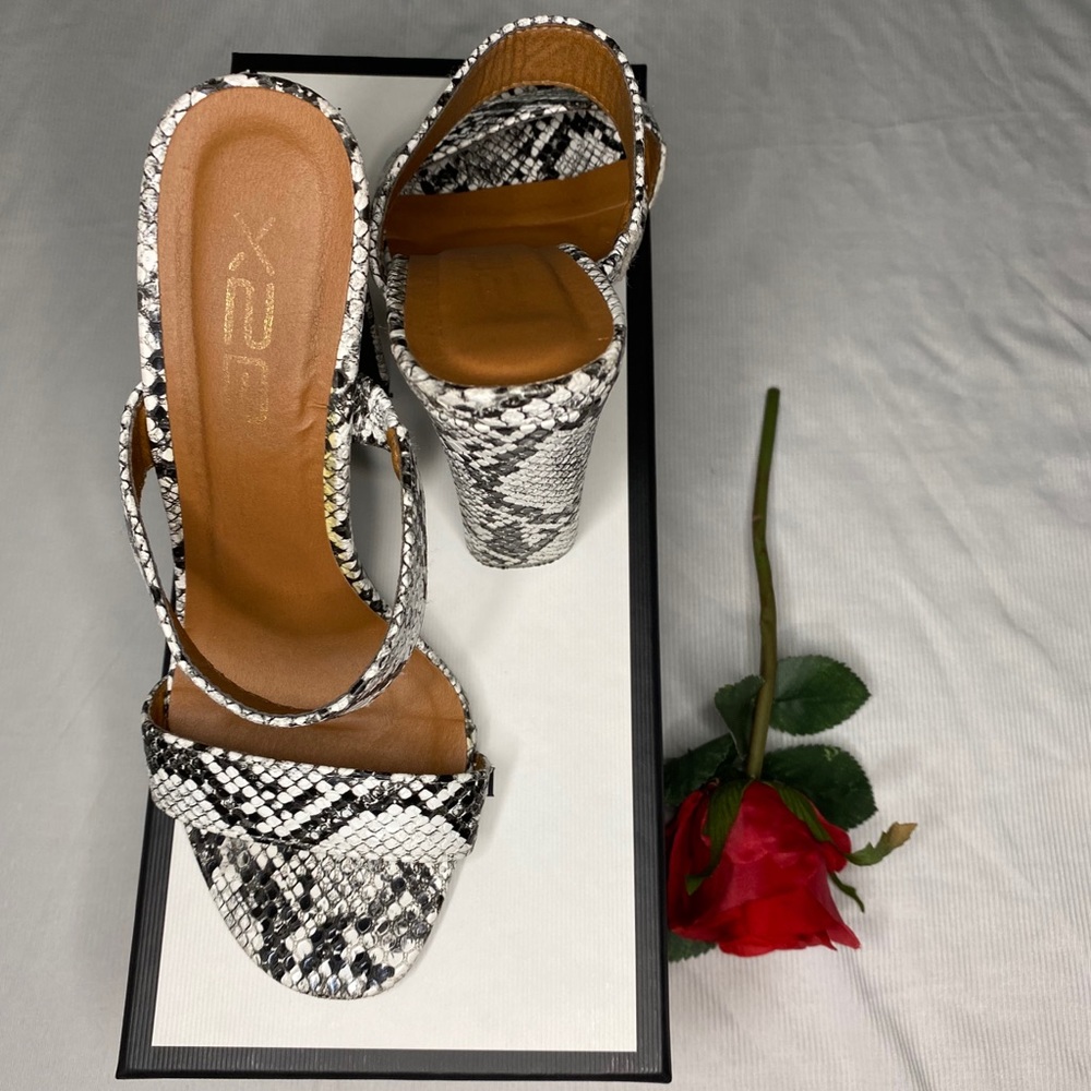 Snake Skin Heels